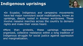 Mobilizing Nonviolent Social Change: Lessons from Latin America