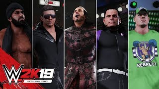 WWE 2K19 Entrances: Woken Matt Hardy, Jeff Hardy, John Cena, The Miz & Jinder Mahal