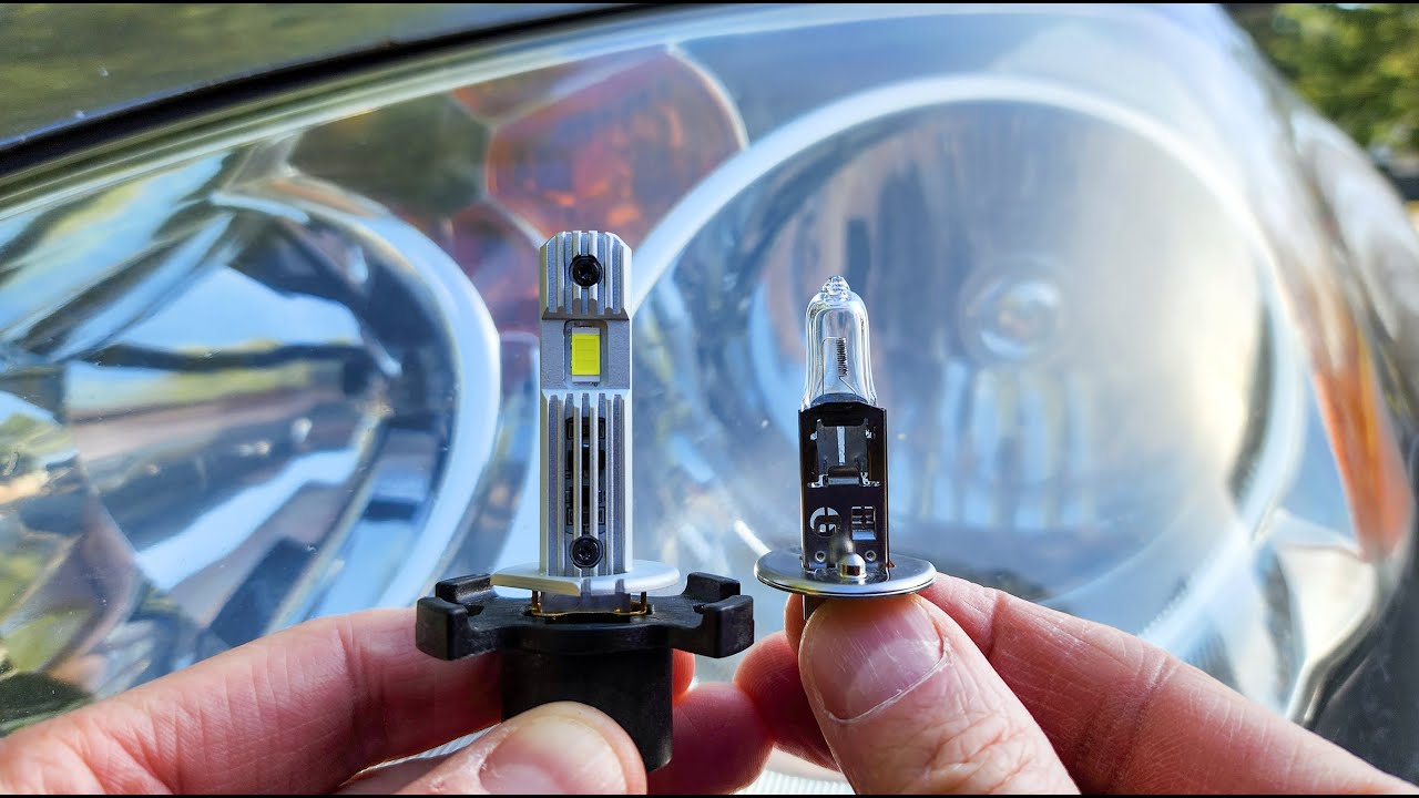 Acura RSX (20022006) H1 Low Beam Headlight LED Bulbs Install. Auxito