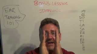 Music Lesson ET 101-8 Bonus Lesson: Intervals