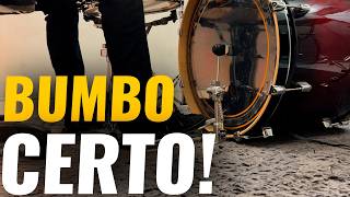 Como tocar o bumbo corretamente na bateria (iniciante)