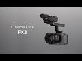 Cinema Line:FX3 商品紹介【ソニー公式】