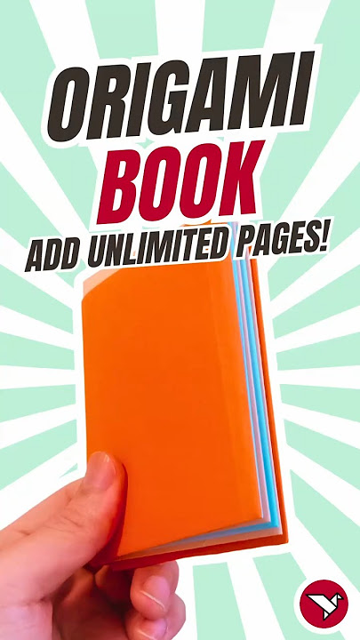 Make an Expandable Origami Book with A4 Paper! (INFINITY PAGES) - DIY Papercraft Tutorial