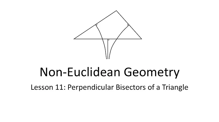 Lesson 11: Hyperbolic Geometry - Perpendicular Bisectors of a Triangle