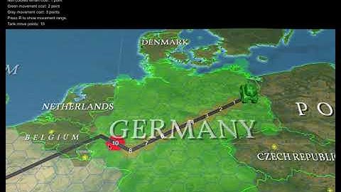 Road example in World Map Strategy Kit