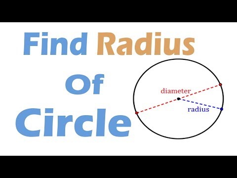 How to Find The Radius Of Circle