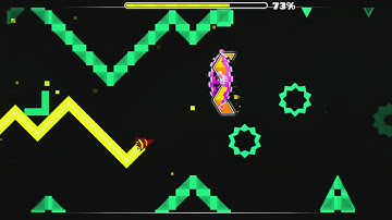 Geometry Dash: Problematic by Dhafin (Easy Demon) (3/3 Coins)