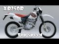 Honda Xr250 top speed