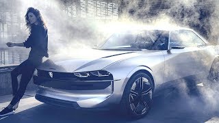 Peugeot Electric Self Driving Car Commercial World Premiere 2019 Peugeot e-LEGEND Electric 504 Coupé