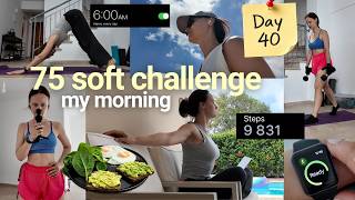 75 Soft Challenge Morning Routine + My Halfway Results screenshot 3