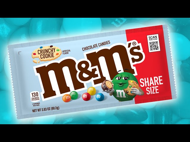 M&M's Chocolate Candies, Crunchy Cookie, Sharing Size