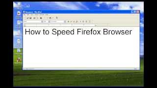 How to Speed Firefox web browser screenshot 5