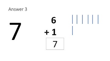 Math Quiz - Addition of Numbers Up to 10 -  Draw and Count Lines - LKG and UKG  kids
