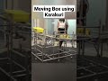 Moving box using karakuri system #karakuri