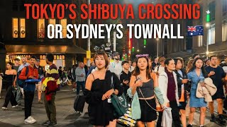 [4K] SYDNEY'S GEORGE ST OR TOKYO'S SHIBUYA CROSSING? INSANE NYE 2026 CROWDS AT 1 AM