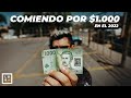 COMIENDO por $1.000 al día en el 2022!