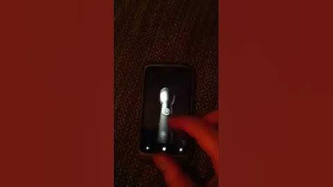 HTC Radar Flashlight