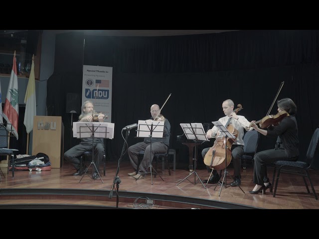 "String Quartet in A Minor" - Amir Zeineddin, YES Lebanon 2017