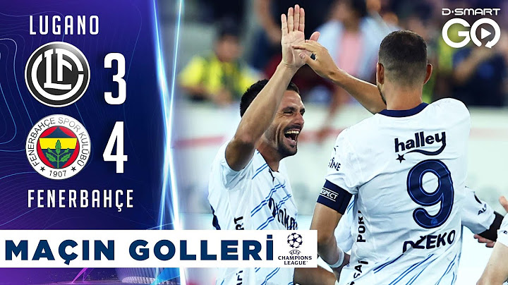 FC LUGANO 3-4 FENERBAHÇE | Maçın Tüm Golleri | Şampiyonlar Ligi 2. Ön Eleme Turu İlk Maçı