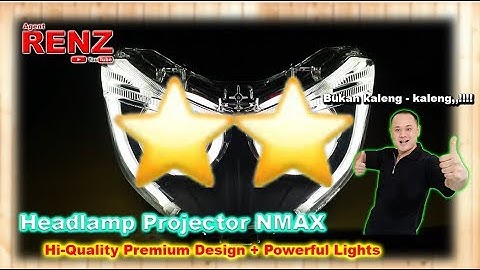 Headlamp Projector HID JPA NMAX ||| Agent Renz