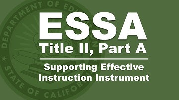 Title II Supporting Effective Instruction Program Monitoring Presentation