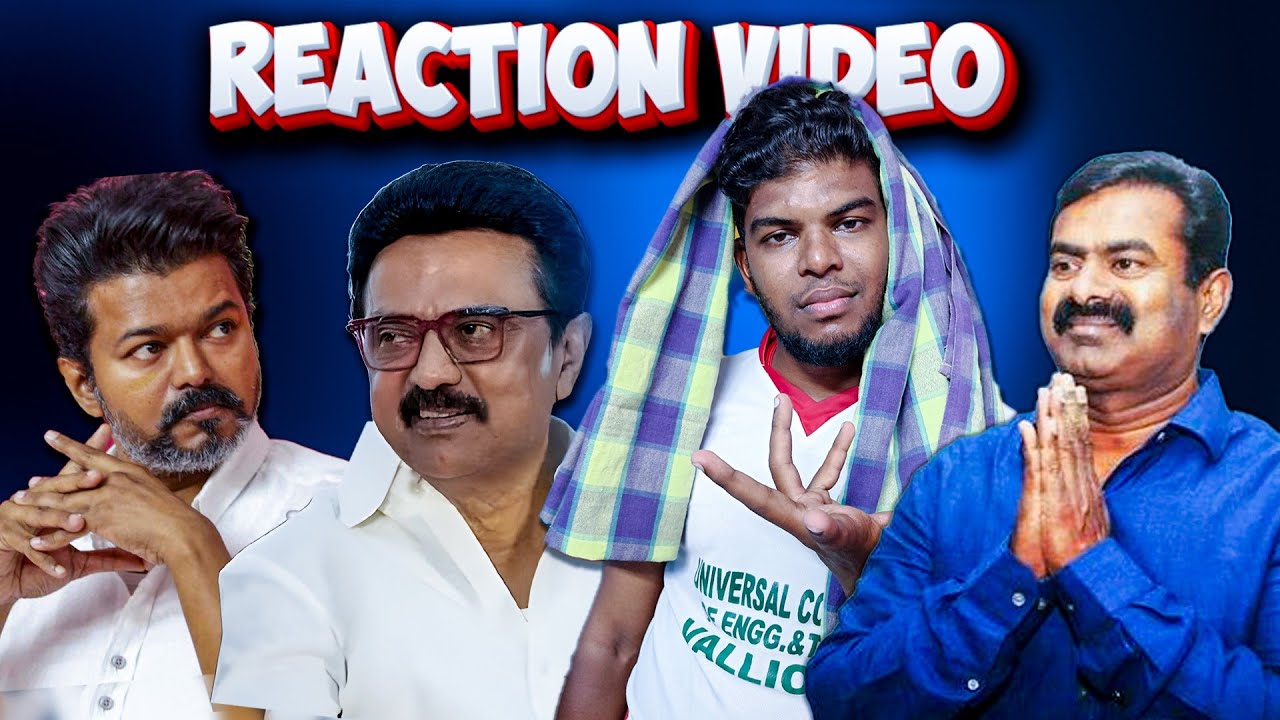 Thalapathy Vijay & Seeman Reaction Video 🤔🤔🤔 | Raabi | #raabi 