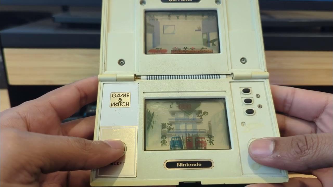 Oil Panic (OP-51) Nintendo Game & Watch Test 