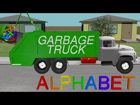 Alphabet Garbage Truck - Learning for Kids