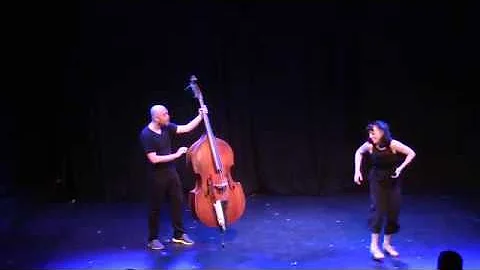 Demi Remick & Steve Whipple tap and bass duet