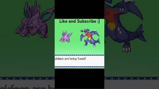 Nidorino and Garchomp fused #shorts #pokemoninfinitefusion #pokemon #romhack #fangame