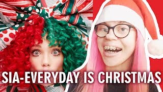 SIA - EVERYDAY IS CHRISTMAS (ALBUM REACTION) | Sisley Reacts