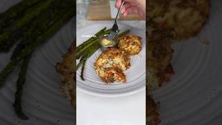 Healthy Air Fryer Crab Cakes (Gluten Free, Dairy Free) Healthy Air Fryer Crab Cakes (Gluten Free, Dairy Free)