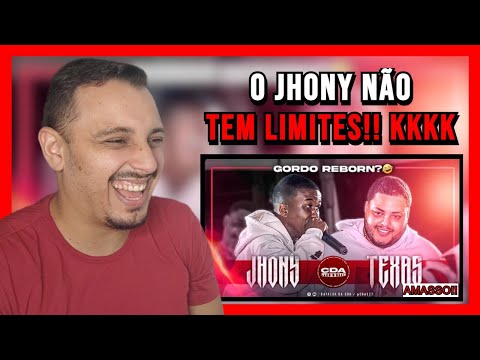 (GORDO REBORN 🤣) JHONY(RJ) X TEXAS | 2° FASE | ED DE TRAP | ARACRUZ-ES | GM Reacts