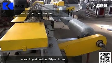 CNC straight and reverse hexagonal wire mesh machine