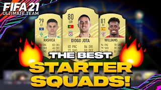 THE BEST FIFA 21 STARTER TEAMS!