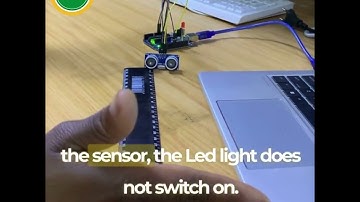 Ultrasonic Sensor with Arduino- #shorts #shortvideo  #short
