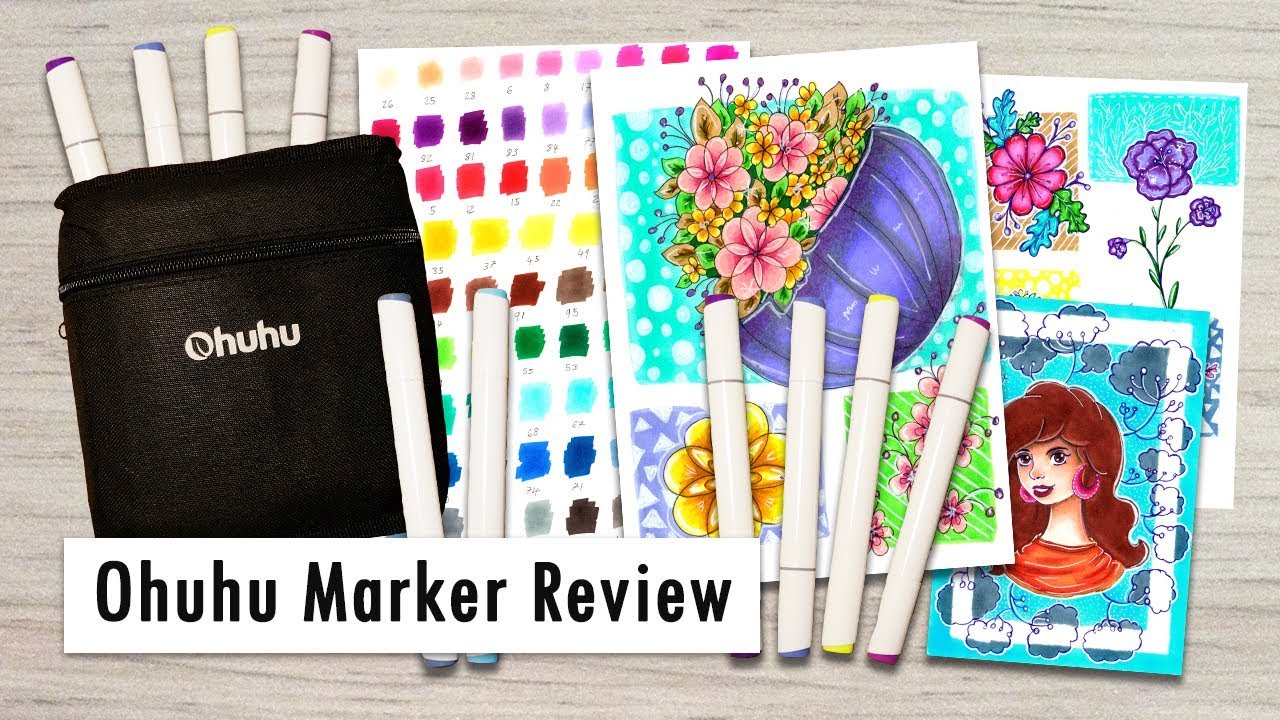 Ohuhu Marker Review and Demo: An Affordable Marker Set? 