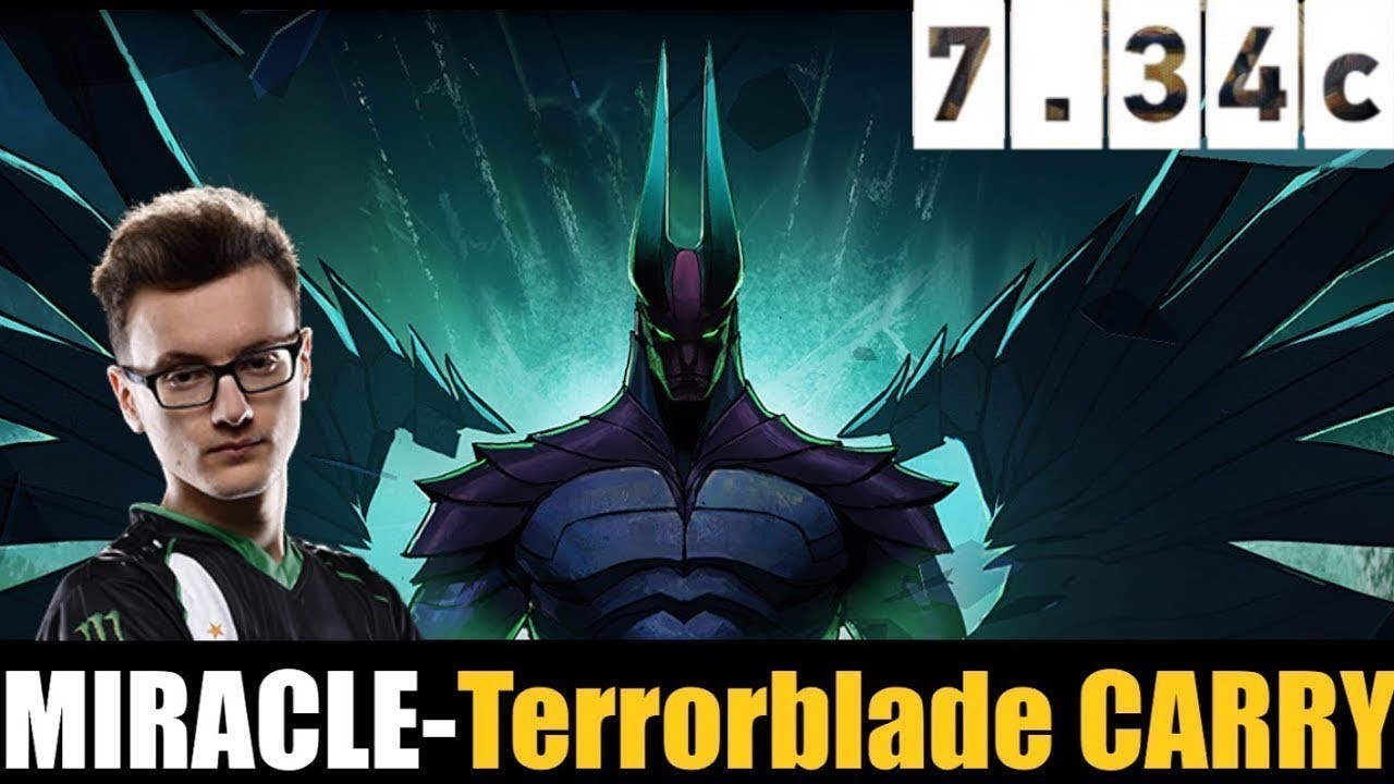 MIRACLE- PLAYING Terrorblade HC  7.34C - DOTA 2 HIGHEST MMR MATCH 
