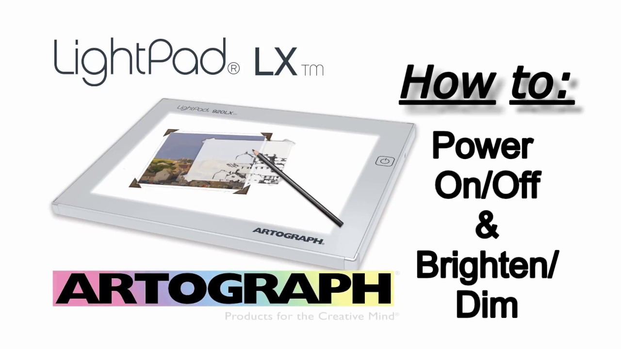 Artograph Lightpad Series LED Light Box 225-950, 25920, 25930