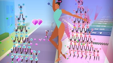 Cheerleader Run 3D🚀🤸Gameplay New Game, Android Game  #android#gameplay#gaming#mobilegames