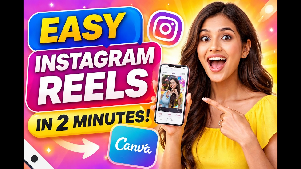 How to Create INSTAGRAM REELS using CANVA to GO VIRAL (Step-by-Step) in ...