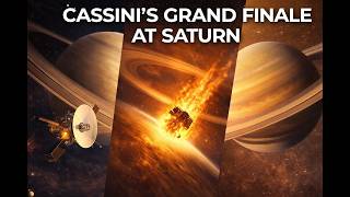 Cassini’s Grand Finale at Saturn 🪐✨ #ourgalaxy83 #saturn #shorts