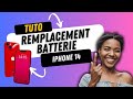 Remplacement batterie iphone 14  tutoriel rparation