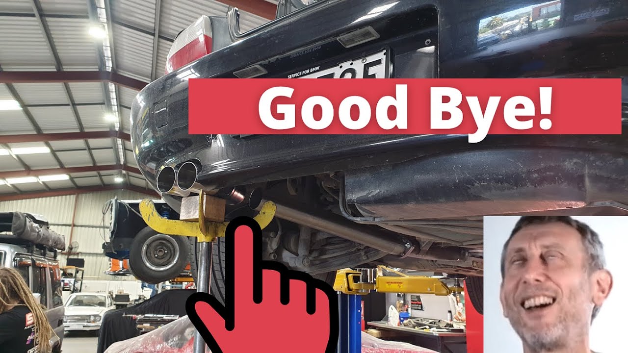 Rear muffler Delete BMW Z3 The worst exhaust mod Ever! YouTube