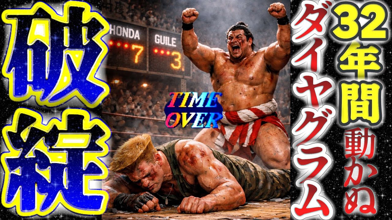 32年、動かなかったダイヤグラムが遂に破綻