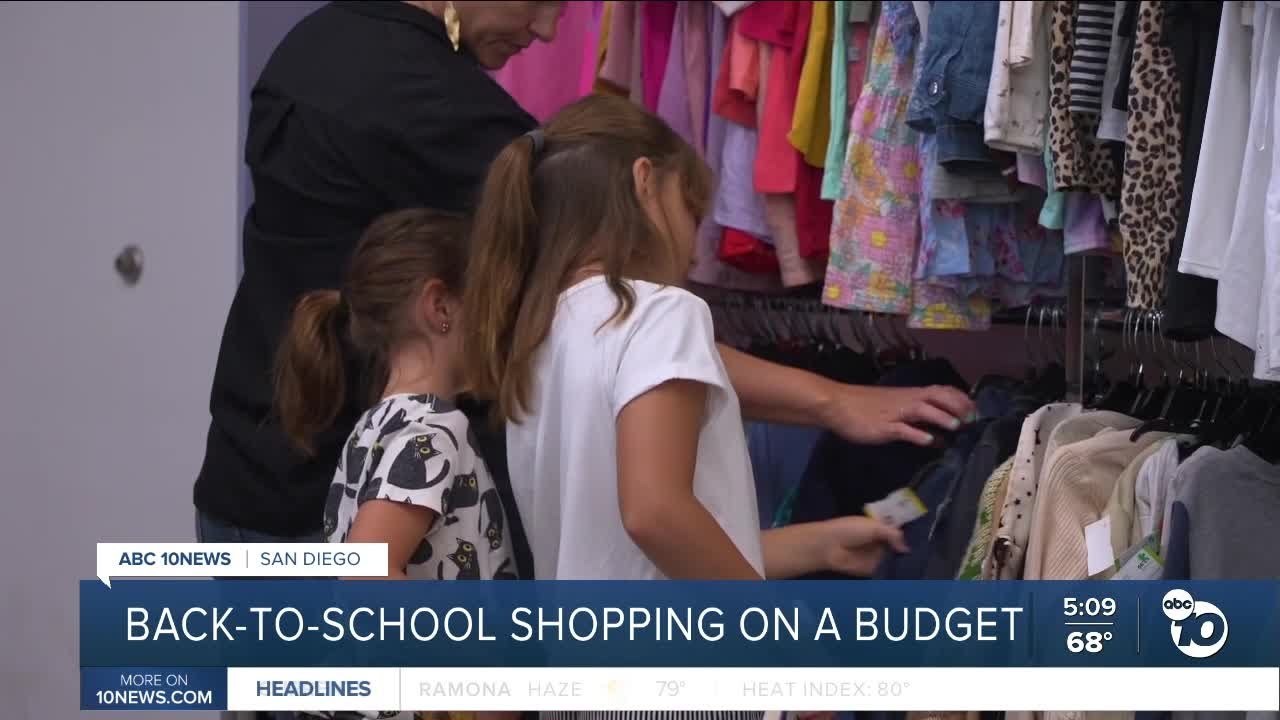 Back-to-school shopping on a budget