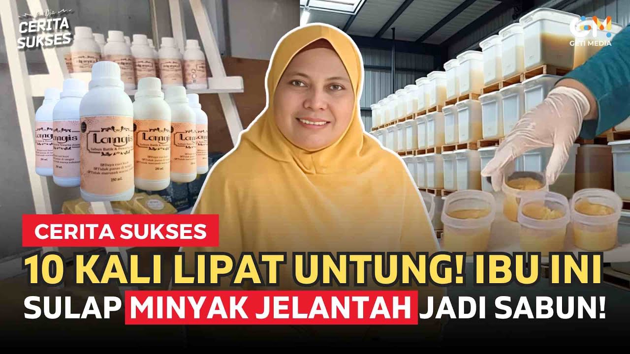 Dari Minyak Jelantah Jadi Untung! Sukses Cuan Tiap Bulan dari Sabun Recycle! - Langis Soap