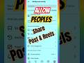 How To Allow People S To Share Post And Reels To Stories Shortsfeed Shorts Reelsshorts mp3
