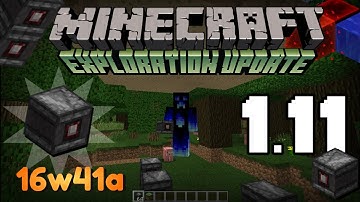 Minecraft 1.11 Exploration Update CZ/SK! | 16w41a | OBSERVER BLOCK NERF, DURABILITY INDICATOR
