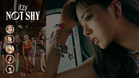 있지(ITZY) - Not Shy [HAN/ROM/ENG] Lyrics Color Coded
